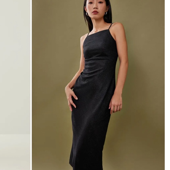 033 LOVE BONITO 'Gyla' Straight Neck Column Maxi Dress NWT - Picture 7 of 7